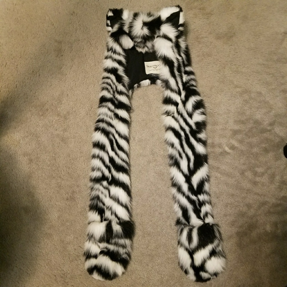 SpirtHoods Zebra Hat